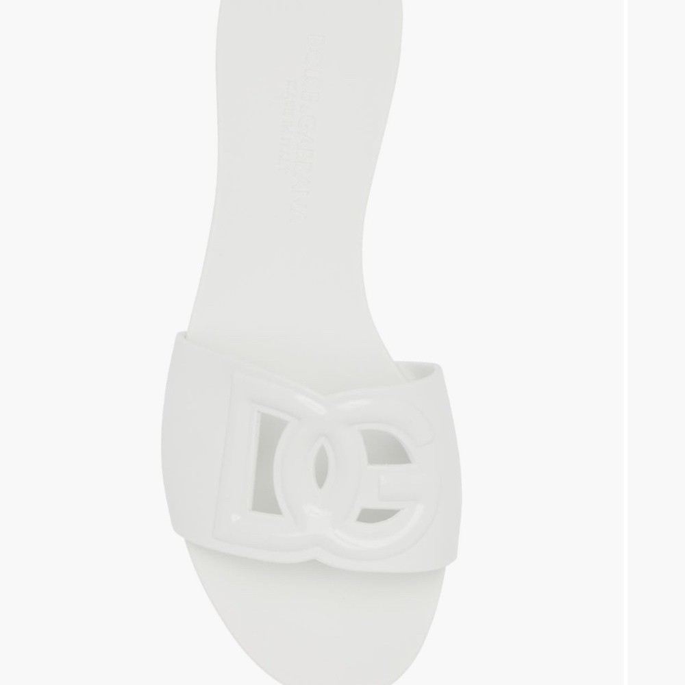 Dolce & Gabbana White Sandals